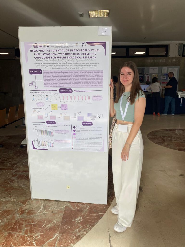 Celia presented her last experiments at the First International Workshop On Biotechnology For Applied Life Sciences !